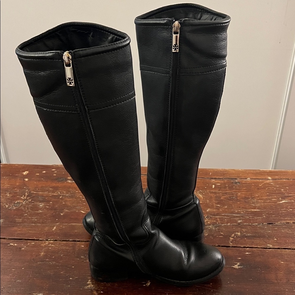 Tory Burch Leather Riding Boots - Picture 7 of 14